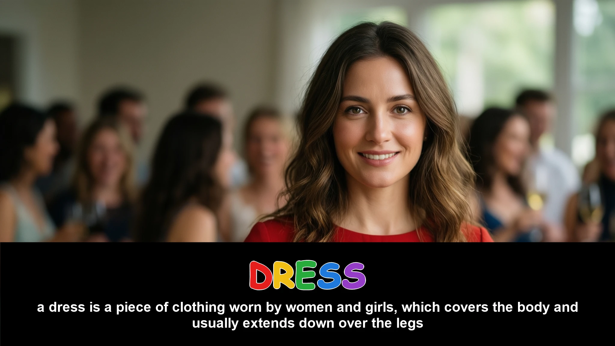 English Illustration for dress